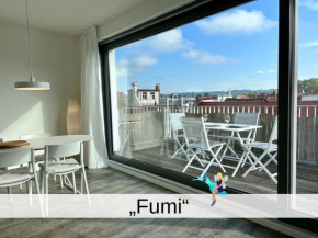 Ferienwohnung Fumi - Maisonette im sanierten Altbau mit großer Dachterrasse und Blick über die Insel